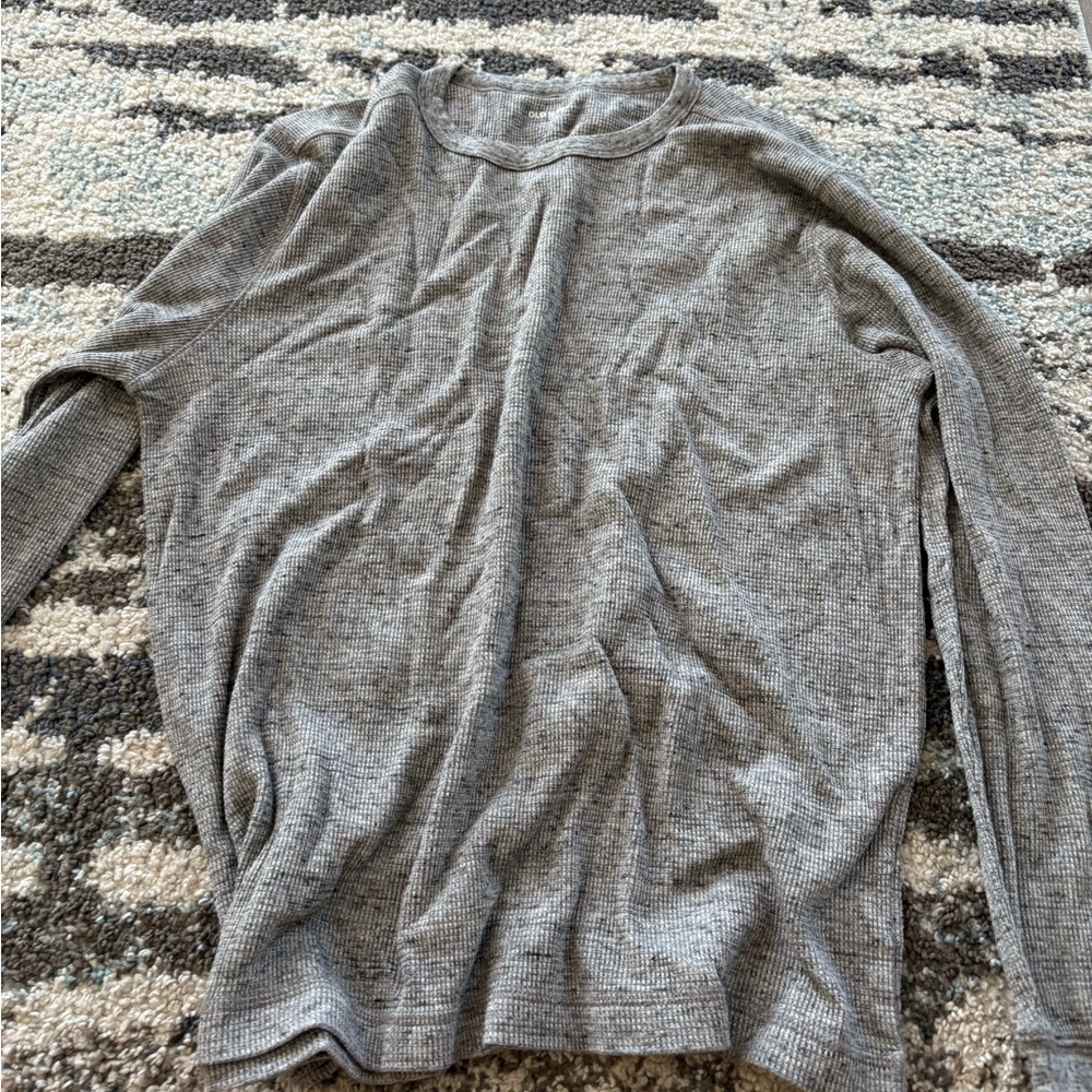 Gray Long Sleeve Sweater